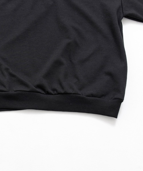 CavariA（キャバリア）の「『CavariA/キャバリア』ワンポイント刺繍スタンドハーフジップ（Tシャツ/カットソー・メンズ・チャコール/ホワイト/グリーン/ブラック・L/M）」の22枚目の写真