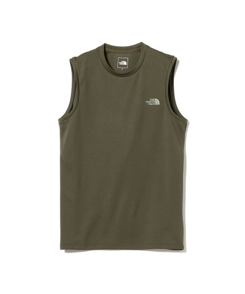 THE NORTH FACE（ザノースフェイス）の「THE NORTH FACE / S/L ES Ampere Crew（タンクトップ・メンズ・ホワイト/ブラック/オリーブ・SMALL/MEDIUM/LARGE/X-LARGE）」の6枚目の写真