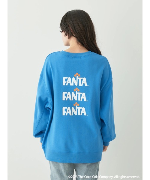 Coca Cola（コカコーラ）の「別注Fanta「R」スウェット（スウェット・レディース・ブルー・FREE）」の15枚目の写真