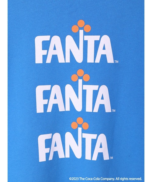Coca Cola（コカコーラ）の「別注Fanta「R」スウェット（スウェット・レディース・ブルー・FREE）」の8枚目の写真