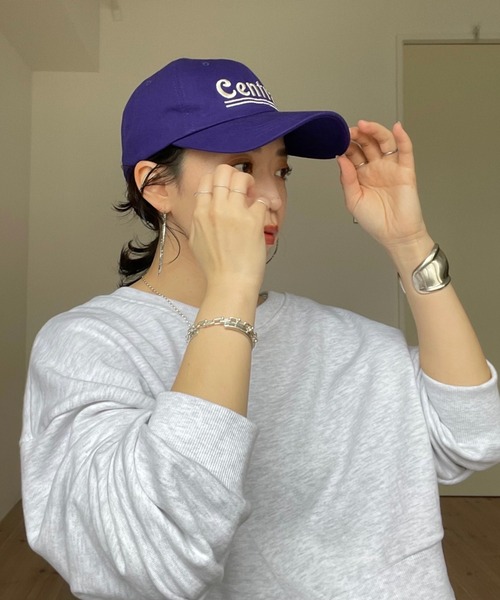 wee9s（ウィークス）の「purple cap / パープルキャップ（キャップ・レディース・パープル・FREE）」の3枚目の写真