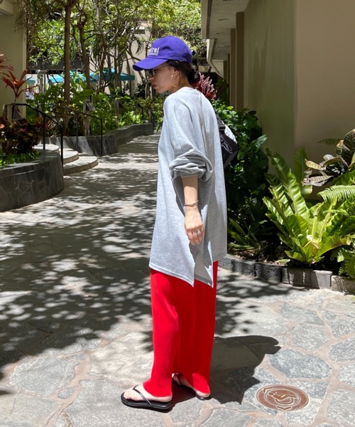 wee9s（ウィークス）の「purple cap / パープルキャップ（キャップ・レディース・パープル・FREE）」の7枚目の写真