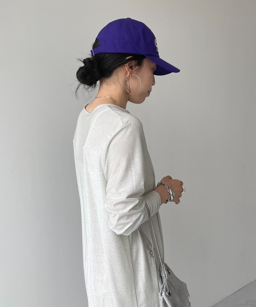 wee9s（ウィークス）の「purple cap / パープルキャップ（キャップ・レディース・パープル・FREE）」の18枚目の写真