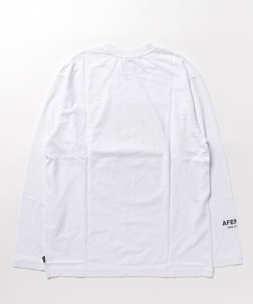 Afends（アフェンズ）の「DESIGN TEE/AFENDS(アフェンズ)長袖ロンT（Tシャツ/カットソー・メンズ・ホワイト・MEDIUM/LARGE）」の3枚目の写真