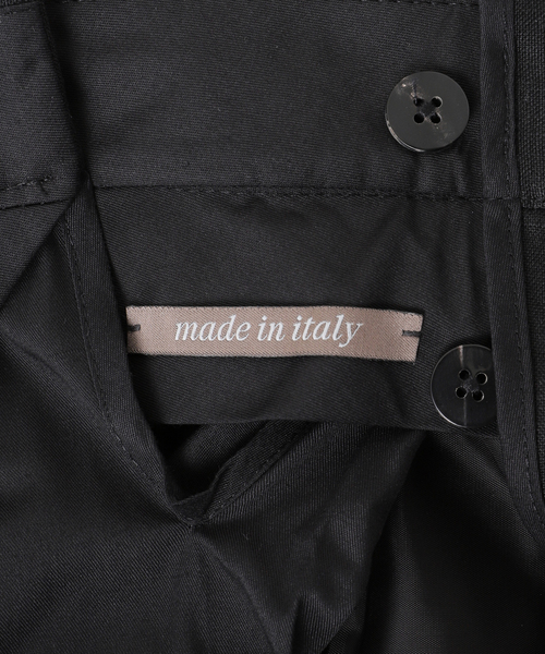 Caruso（カルーゾ）の「【CARUSO / カルーゾ】Linen side adjuster PT NOIR（スラックス・メンズ・ブラック・44）」の17枚目の写真