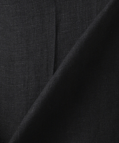 Caruso（カルーゾ）の「【CARUSO / カルーゾ】Linen side adjuster PT NOIR（スラックス・メンズ・ブラック・44）」の20枚目の写真