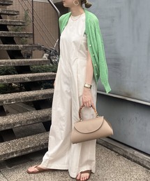 ピンストライプアメスリラインオールインワン