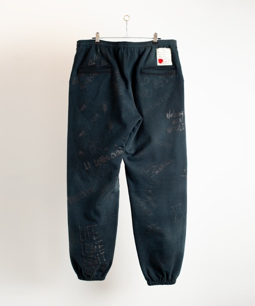 SEVESKIG（セヴシグ）の「SEVESKIG/セブシグ/Vintage graffiti Pants