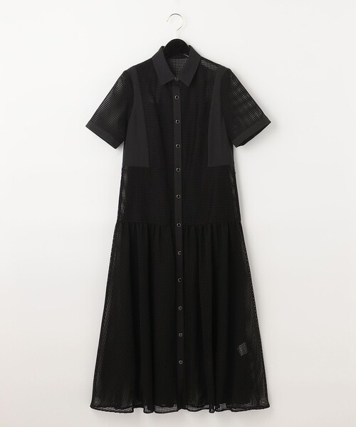 GRACE CONTINENTAL(グレースコンチネンタル)の「メッシュレース切替ワンピース(ワンピース・レディース・ホワイト/ブラック・36/38)」の19枚目の写真