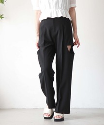 【新色追加】サイドカットアウトパンツ