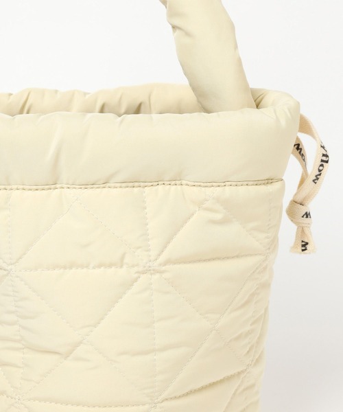 チャーム付キルト巾着（ショルダーバッグ）｜BAYFLOW（ベイフロー）の