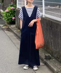 LBC | バックリボンサロペ(サロペット/オーバーオール)