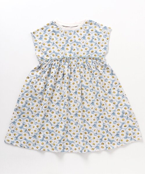 apres les cours（アプレレクール）の「【WEB限定】まいにちカットソーワンピース（ワンピース・キッズ・サックスブルー/イエロー/ラベンダー・80/90/100/110/120/130/140）」の3枚目の写真