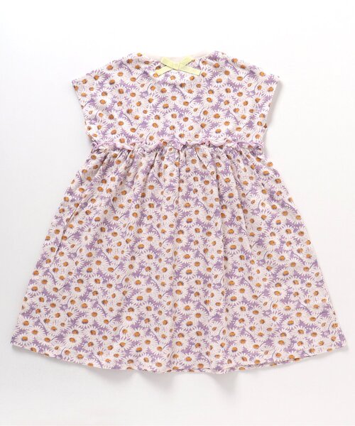 apres les cours（アプレレクール）の「【WEB限定】まいにちカットソーワンピース（ワンピース・キッズ・サックスブルー/イエロー/ラベンダー・80/90/100/110/120/130/140）」の11枚目の写真