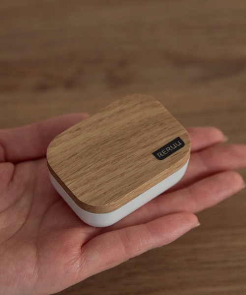 BIRTHDAY BAR(バースデイバー)の「RERUU ワイヤレスイヤホン ノイズキャンセリング付き(ヘッドフォン/イヤホン・レディース・ウッド・フリー)」の7枚目の写真