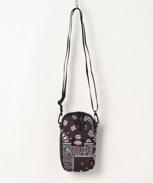 Dickies（ディッキーズ）の「【Dickies】 PORTABLE SHOULDER（ショルダーバッグ・レディース・アイボリー/ライトブラウン/アーミー/ブラック系その他/ブラック/ベージュ/ネイビー/ピンク/イエロー/オレンジ・FREE）」の4枚目の写真