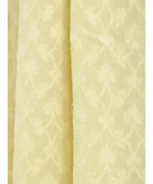 Samansa Mos2（サマンサ モスモス）の「ジャカード柄ノースリーブワンピース（ワンピース・レディース・オフホワイト/ブラウン/イエロー・ﾌﾘ-）」の15枚目の写真