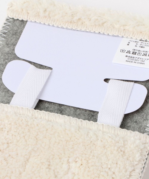 LAKOLE（ラコレ）の「ペーパーホルダーカバー / 189606（バス/トイレグッズ・レディース・アイボリー/グレー・FREE）」の10枚目の写真