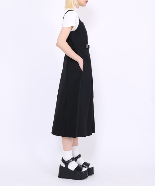 PUNYUS（プニュズ）の「サイドベルトワンピース（ワンピース・レディース・ベージュ/ブラック・3/1/2/4）」の11枚目の写真