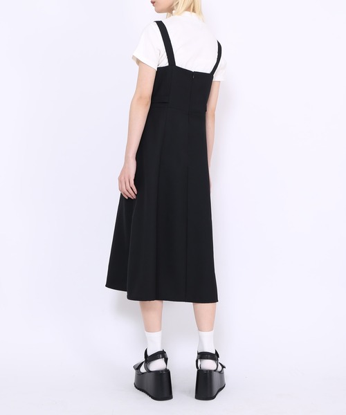 PUNYUS（プニュズ）の「サイドベルトワンピース（ワンピース・レディース・ベージュ/ブラック・3/1/2/4）」の9枚目の写真