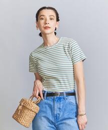 BEAUTY&YOUTH UNITED ARROWS | コットンブレンド マルチボーダー コンパクト Tシャツ(Tシャツ/カットソー)