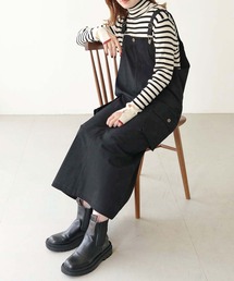 HER CLOSET | 【shemoshelly】WEB限定ミリタリージャンパースカート(ジャンパースカート)