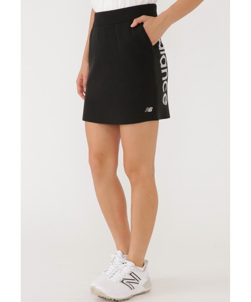 New Balance ゴルフスカート ブラック/ホワイト New Balance Golf セール ゴルフウェア ゴルフスカート