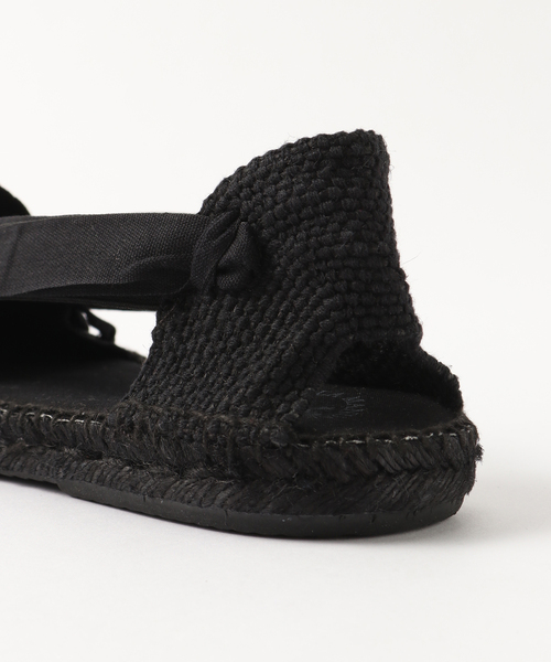 La Manual Alpargatera(マヌアル・アルパルガテラ)の「【LA MANUAL ALPARGATERA】レースアップ スリッポン(スリッポン・メンズ・ブラック・41/42/43)」の2枚目の写真