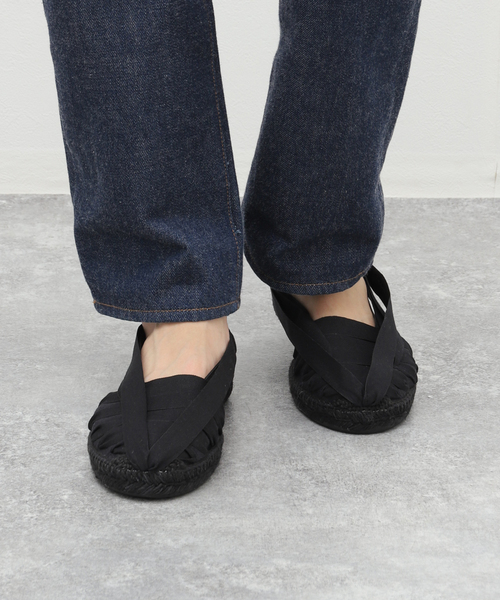 La Manual Alpargatera(マヌアル・アルパルガテラ)の「【LA MANUAL ALPARGATERA】レースアップ スリッポン(スリッポン・メンズ・ブラック・41/42/43)」の10枚目の写真