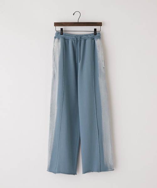 forksy.（フォルクシー）の「【forksy.】ガーメントダイストレートスウェットパンツ（スウェットパンツ・レディース・ブラック/ブルー・FREE）」の17枚目の写真