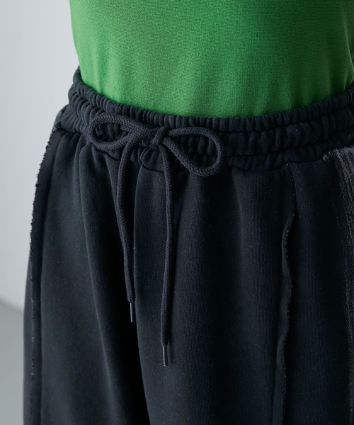 forksy.（フォルクシー）の「【forksy.】ガーメントダイストレートスウェットパンツ（スウェットパンツ・レディース・ブラック/ブルー・FREE）」の21枚目の写真