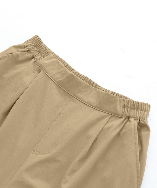 n'OrLABEL(ノアールレーベル)の「【接触冷感・UVカット・撥水】テーパードパンツ(その他パンツ・レディース・ベージュ/カーキ/ブラック/グレイッシュブルー・1/2)」の20枚目の写真