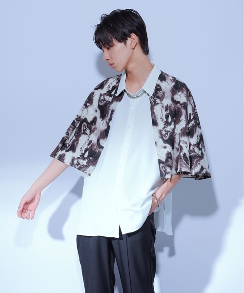 DEUXIEME CLASSE - ella selectshop スリーブレスケープ　ブラウス　シャツ ケープスリーブシャツ – weakend