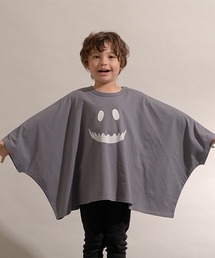 【型崩れしないやわらかコットン】変形オバケＴシャツ