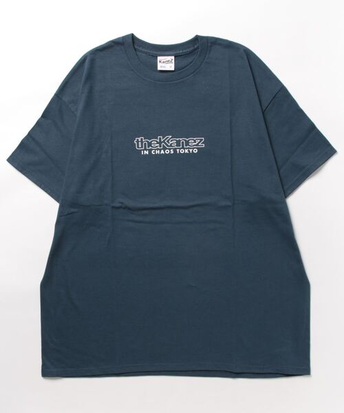 KaneZ（ケインズ）の「KaneZ/ケインズ/the KaneZ Tee/Tシャツ（Tシャツ/カットソー・メンズ・グリーン/ネイビー・F）」の4枚目の写真