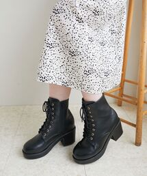 MAJESTIC LEGON | 【WEB限定XLサイズあり】ボリュームレースアップブーツ(ブーツ)