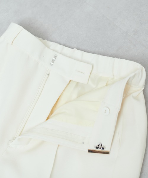 natural couture(ナチュラルクチュール)の「osonoハイウエスト美フレアパンツ(その他パンツ・レディース・オフホワイト/ブラウン/ネイビー・SMALL/MEDIUM/LARGE)」の15枚目の写真