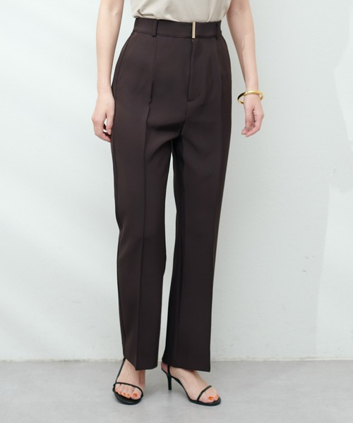 セール】osonoハイウエスト美フレアパンツ（その他パンツ）｜natural