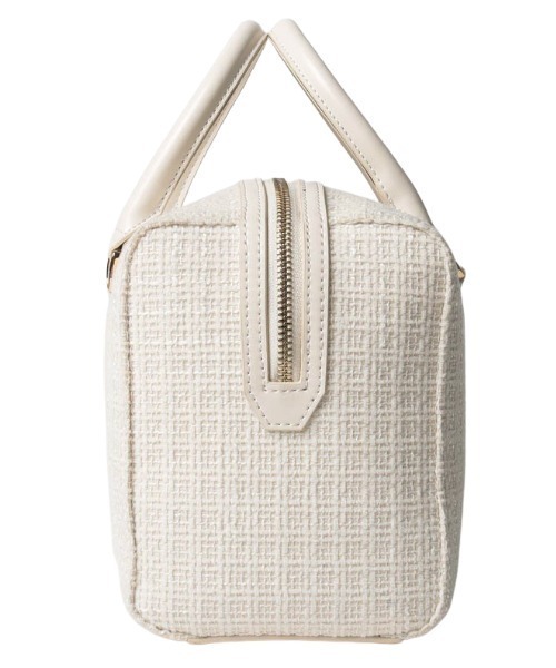 EIMY ISTOIRE（エイミーイストワール）の「ツイードスクエアボストンバッグ（ボストンバッグ・レディース・ホワイト/ブラック・FREE）」の11枚目の写真