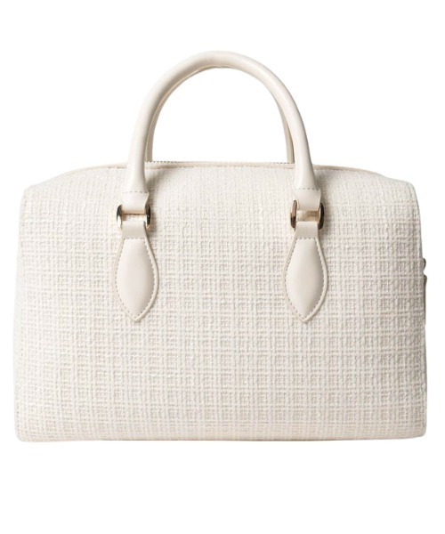 EIMY ISTOIRE（エイミーイストワール）の「ツイードスクエアボストンバッグ（ボストンバッグ・レディース・ホワイト/ブラック・FREE）」の10枚目の写真