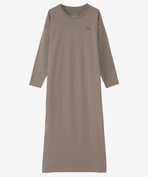 THE NORTH FACE/ザ・ノース・フェイス L/S ONEPIECE ワンピース 長袖 ルーズシルエット NTW82340