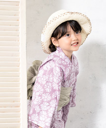 SOUBIEN(ソウビエン)のキッズ浴衣 単品 紐付き 子ども SOUBIENオリジナル ゆかたのみ 110~130cm(浴衣)