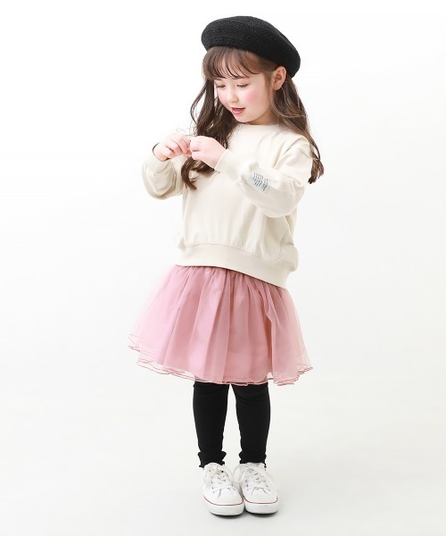 devirock（デビロック）の「ボリュームチュール スカッツ（スカート・キッズ・ブラック/ピンク系3/アイボリー/パープル系3・120cm/140cm/80ｃｍ/110cm/130cm/90cm/100cm）」の9枚目の写真