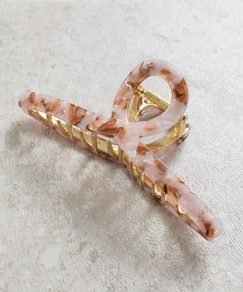 みんしゃん専用♡天然石バレッタ Flower みんしゃん専用♡天然石バレッタ Flower