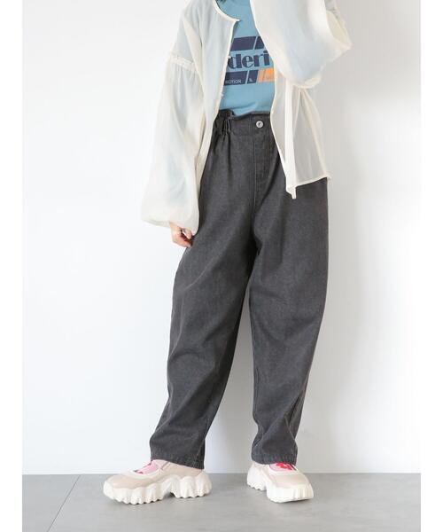 ehka sopo（エヘカソポ）の「【オールマイティボトム】パンツ（その他パンツ・レディース・ブラック/ネイビー/グレー・F）」の5枚目の写真