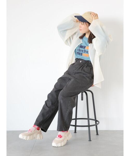 ehka sopo（エヘカソポ）の「【オールマイティボトム】パンツ（その他パンツ・レディース・ブラック/ネイビー/グレー・F）」の7枚目の写真