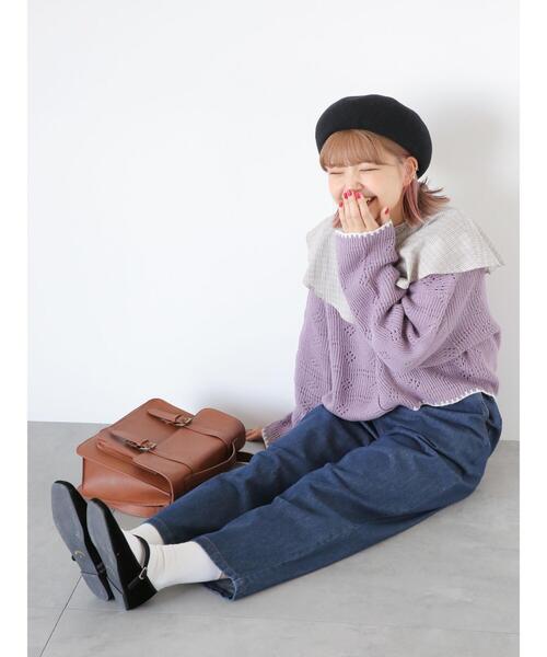 ehka sopo（エヘカソポ）の「【オールマイティボトム】パンツ（その他パンツ・レディース・ブラック/ネイビー/グレー・F）」の9枚目の写真