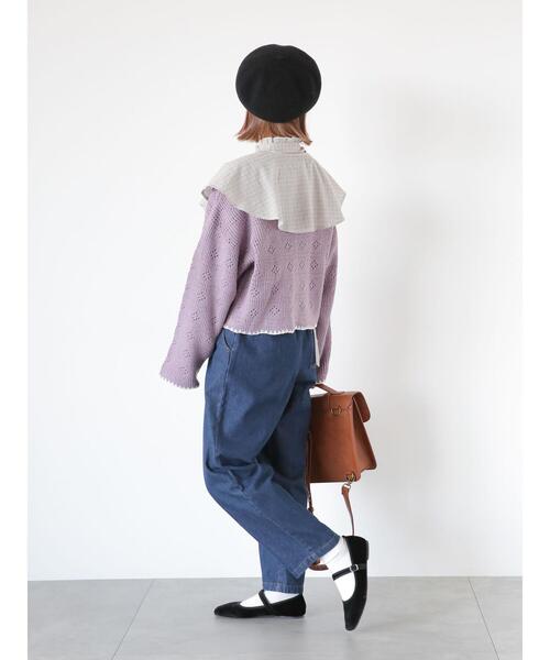 ehka sopo（エヘカソポ）の「【オールマイティボトム】パンツ（その他パンツ・レディース・ブラック/ネイビー/グレー・F）」の16枚目の写真