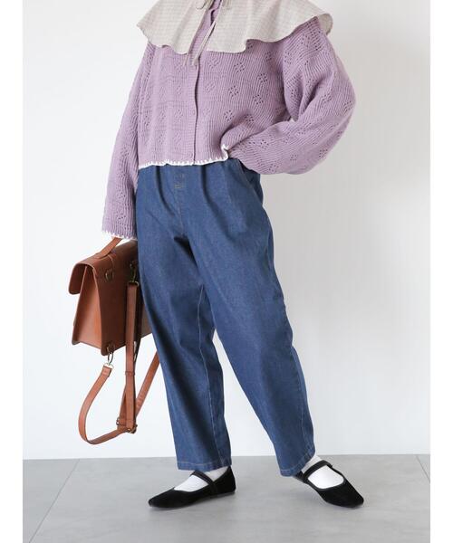 ehka sopo（エヘカソポ）の「【オールマイティボトム】パンツ（その他パンツ・レディース・ブラック/ネイビー/グレー・F）」の17枚目の写真