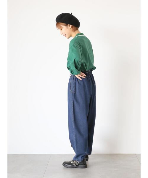 ehka sopo（エヘカソポ）の「【オールマイティボトム】パンツ（その他パンツ・レディース・ブラック/ネイビー/グレー・F）」の21枚目の写真